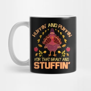 Huffin And Puffin For That Gravy Mug